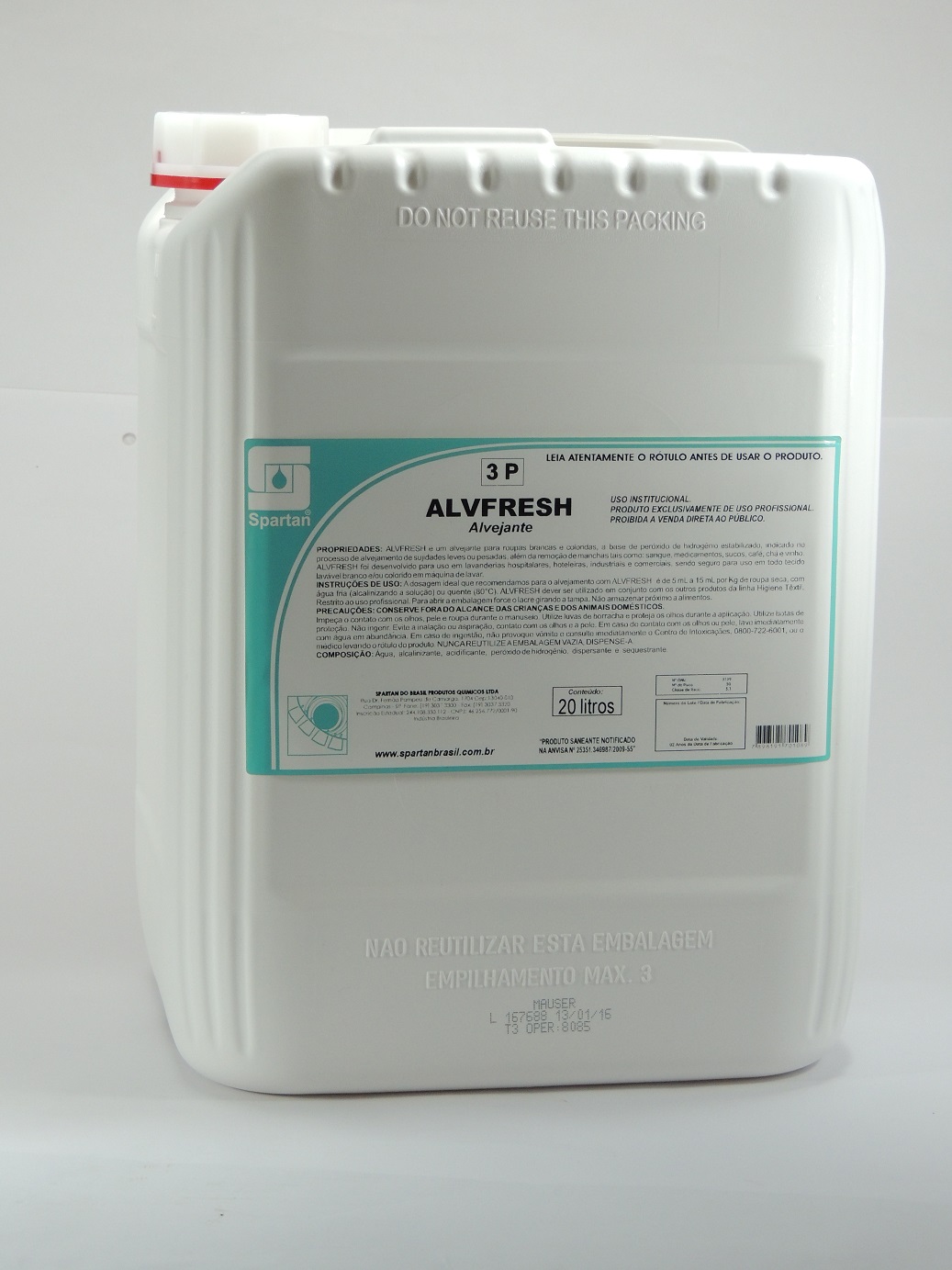 ALVFRESH - Alvejante para roupas brancas e coloridas (5 a 15 ml por kilo de roupa seca) - Image 3