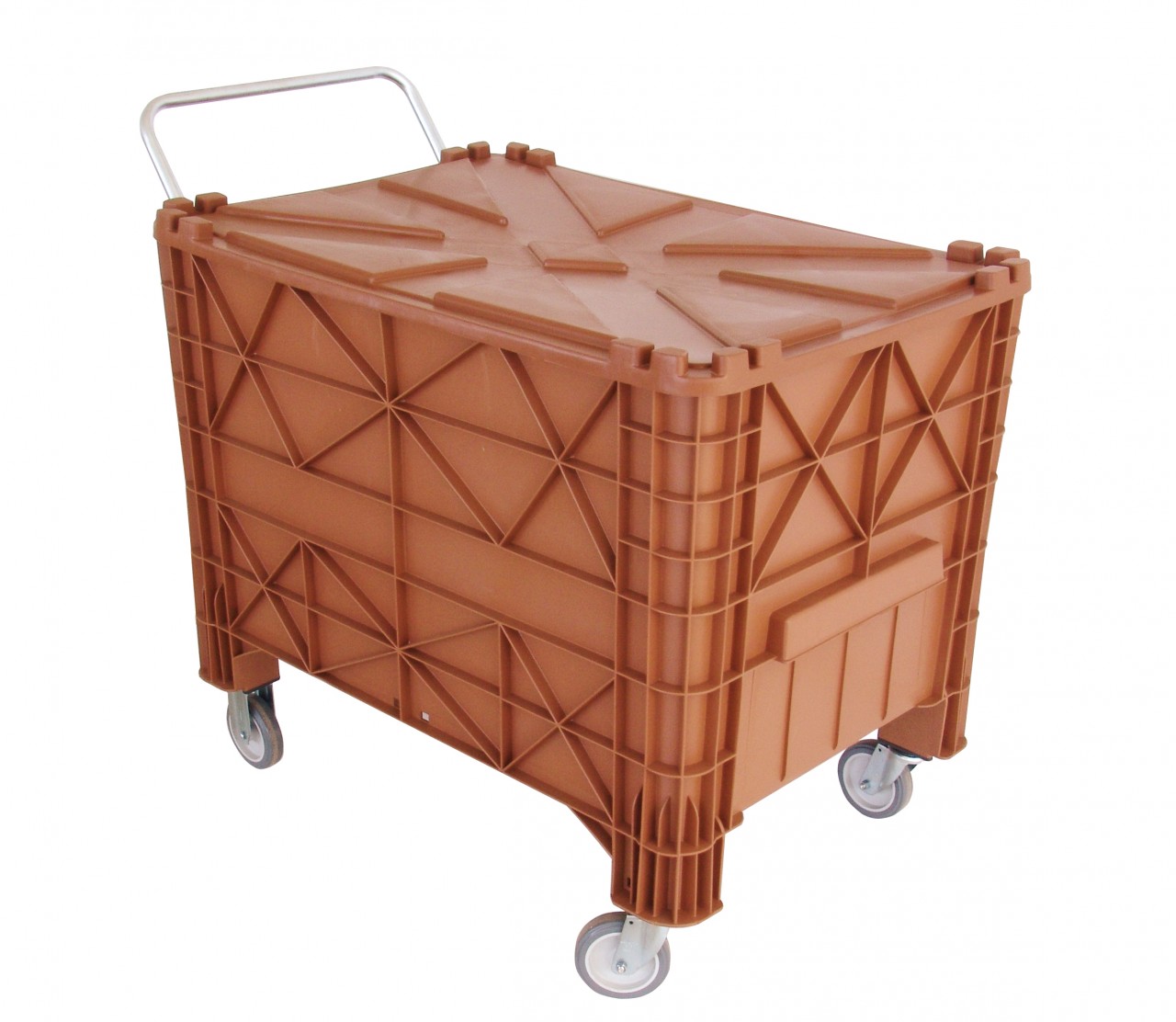 Caixa Plástica Empilhável Completa (370 Litros) - JSN