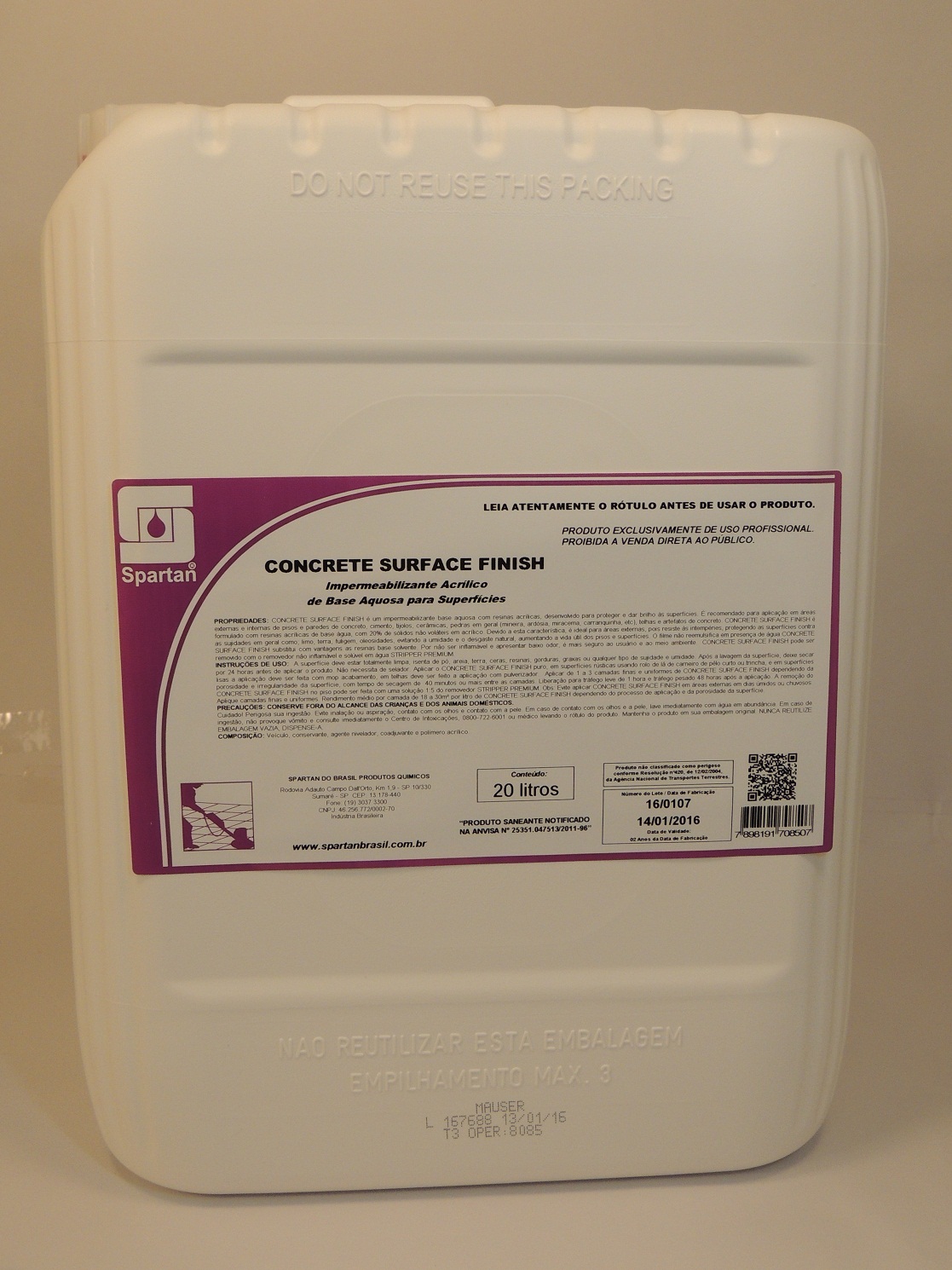 CONCRETE SURFACE FINISH - Impermeabilizante Acrílico Base Aquosa - Image 2