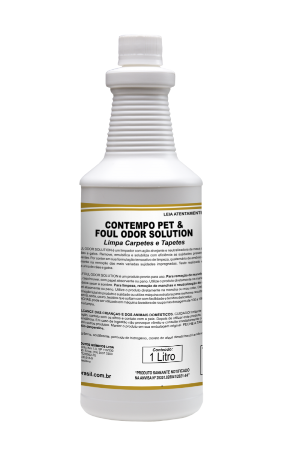 CONTEMPO ODOR SOLUTION - Limpa carpetes e tapetes - Pronto Uso