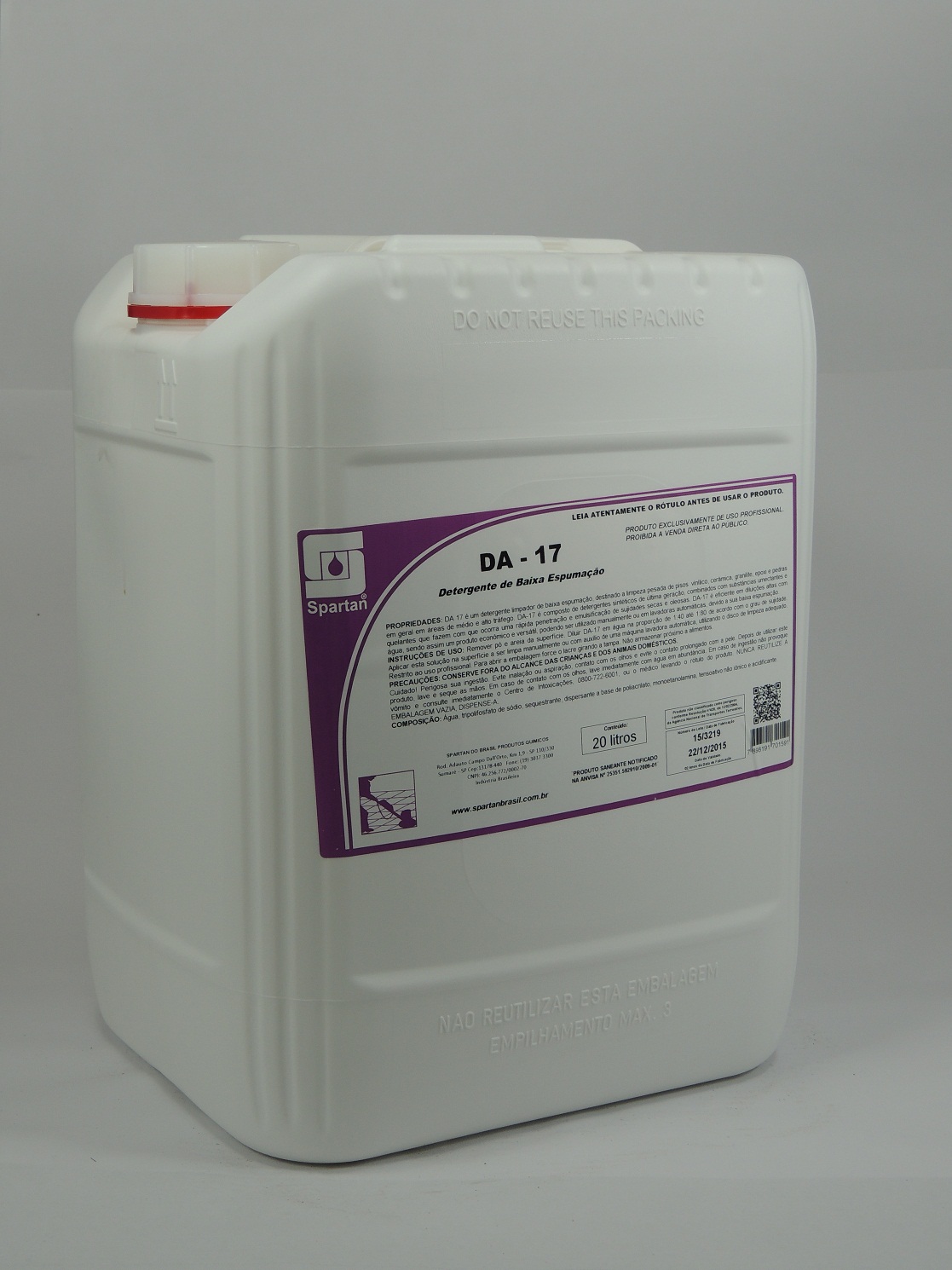 DA-17 - Detergente sem Espuma (01 litro faz até 80 litros) - Image 2