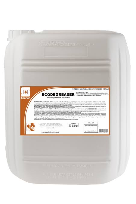 ECODEGREASER - Desengraxante Solvente - 20 Litros (Pronto Uso)