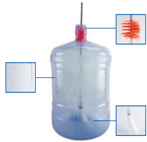 Escova para Limpeza de Galões e Garrafões - EL CASTOR - Image 2