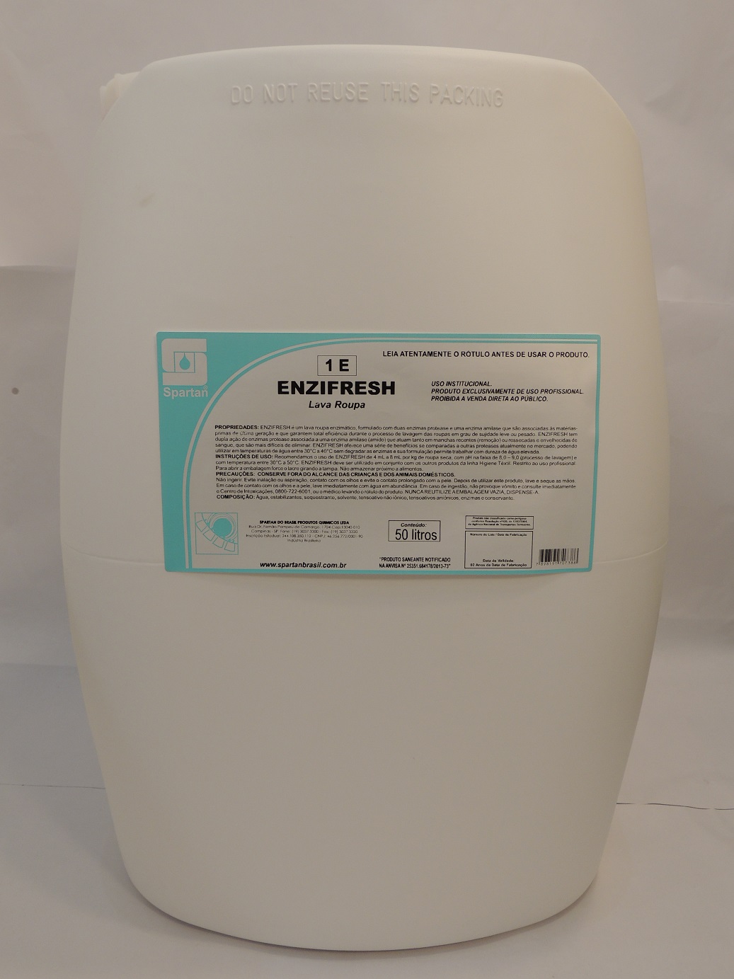 ENZIFRESH - Lava Roupas com ação Enzimática (4 a 8 ml por Kilo de Roupa) - Image 2