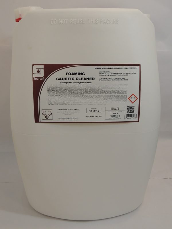 FOAMING CAUSTIC CLEANER Detergente Desengordurante (1 litro faz até 50 litros) - Image 4