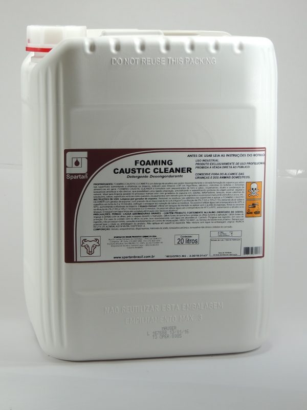 FOAMING CAUSTIC CLEANER Detergente Desengordurante (1 litro faz até 50 litros) - Image 3