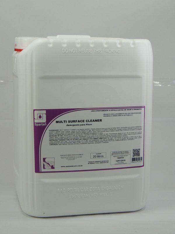 MULTI SURFACE CLEANER - Limpador Alcalino Concentrado (01 Litro faz até 80 litros) - Image 2
