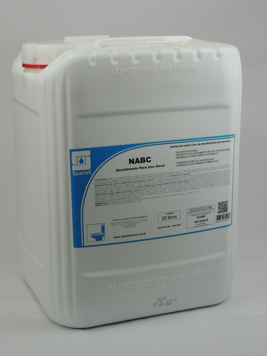 NABC - Desinfetante para Uso Geral (1 litro faz até 10 litros) - Image 2