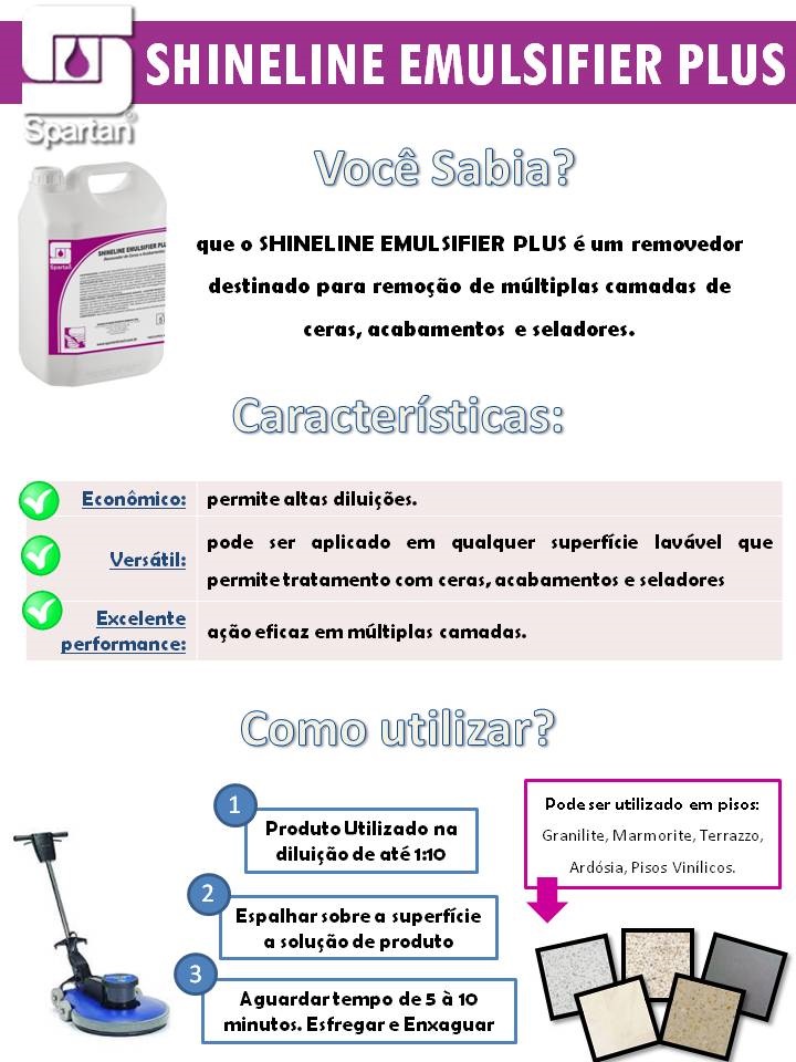 SHINELINE EMULSIFIER PLUS - Removedor de Ceras e Acabamentos (01 Litro faz 10 litros) - Image 2