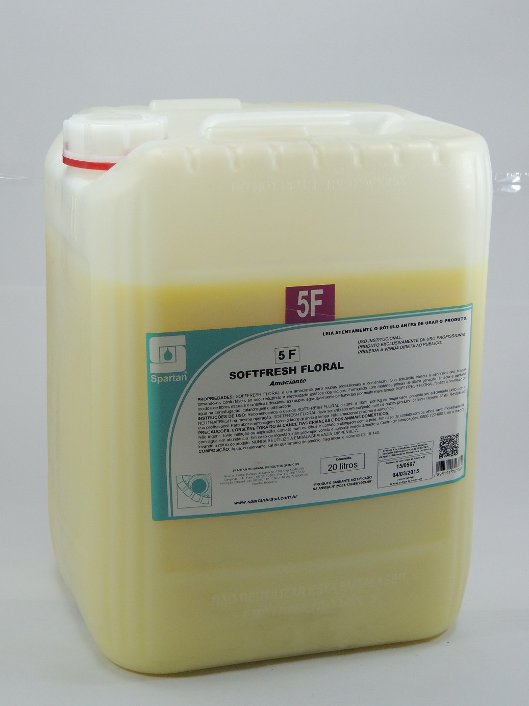 SOFTFRESH FLORAL - Amaciante (3 a 10 ml p/ Kg) - Image 3