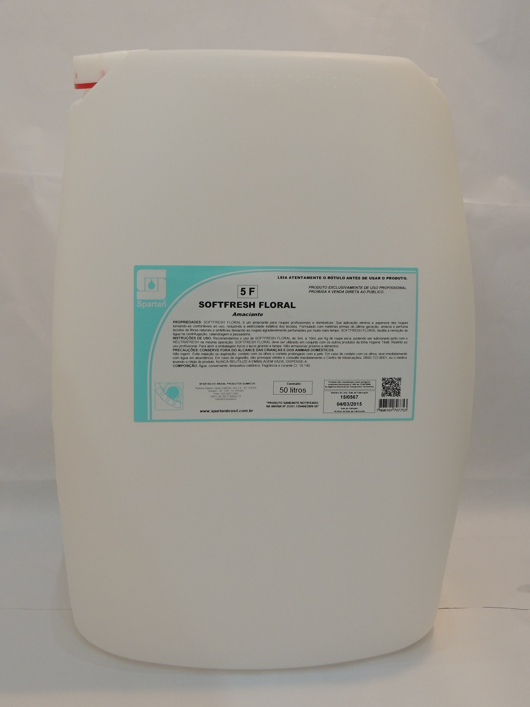 SOFTFRESH FLORAL - Amaciante (3 a 10 ml p/ Kg) - Image 2