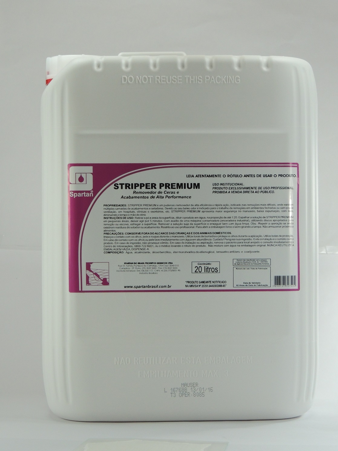 STRIPPER PREMIUM - Removedor de Ceras e Acabamentos de Alta Performace (01 Litro faz até 20 litros) - Image 2