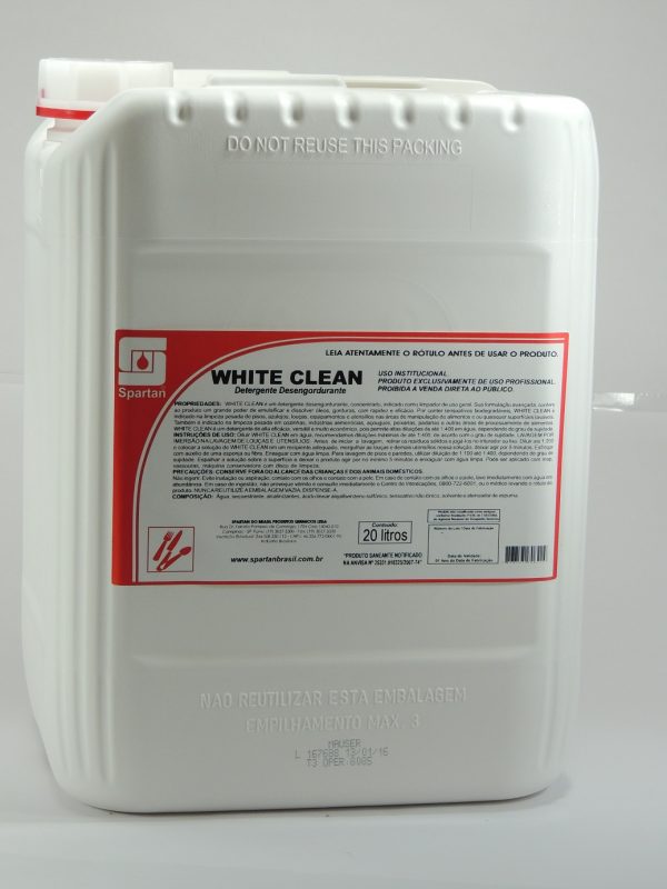 WHITE CLEAN- Desengordurante Concentrado (01 litro faz até 400 litros) - Image 2